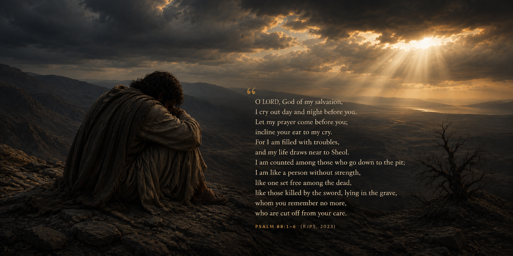 The One Psalm That Leaves Us Hanging